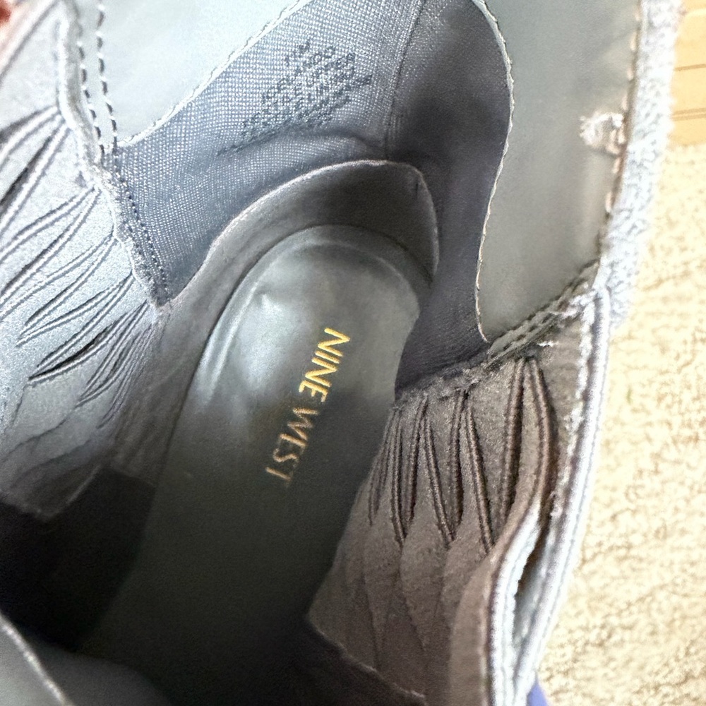 Nine West Gray Ankle Booties - Picture 5 of 5
